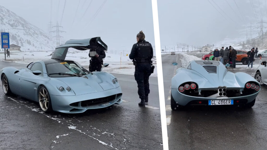  $7.3M Pagani Huayra Codalunga Allegedly Seized By Swiss Police