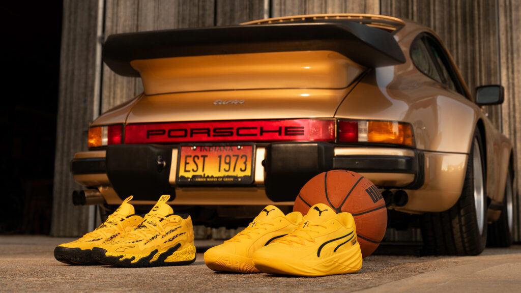  Puma x Porsche Celebrate 911 Turbo With Yellow Basketball Apparel Line
