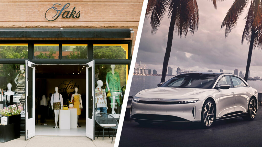  Want To Test Drive The Lucid Air? Head To Saks Fifth Avenue