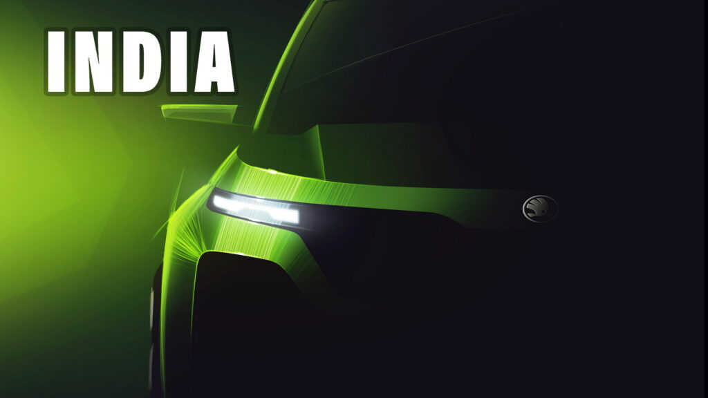  Skoda Teases New Entry-Level SUV For India, Will Debut In 2025