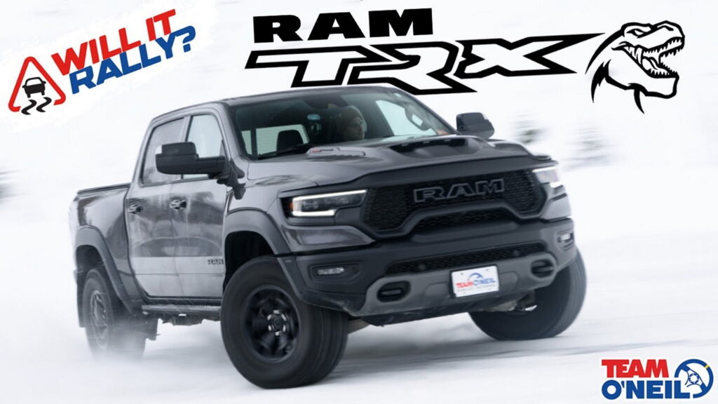  Watch A RAM TRX Wallow Through A Rally Course