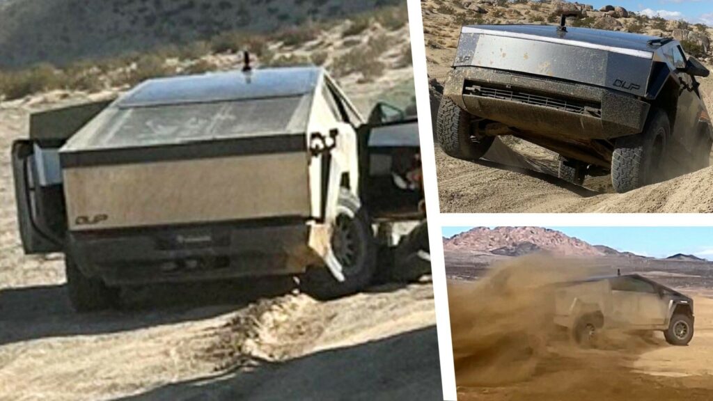  Tesla Cybertruck Breaks Down During Off-Road Test, Tuner Not Worried, Was “Just A Bolt”