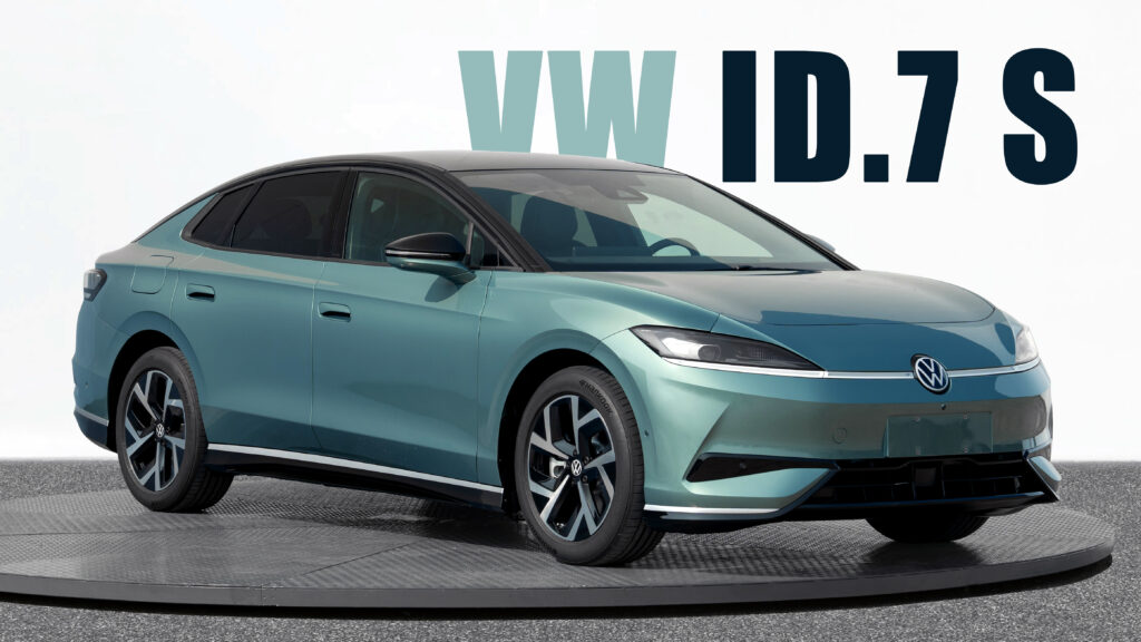  There’s A New VW ID.7 Electric Sedan, And It’s Only For China