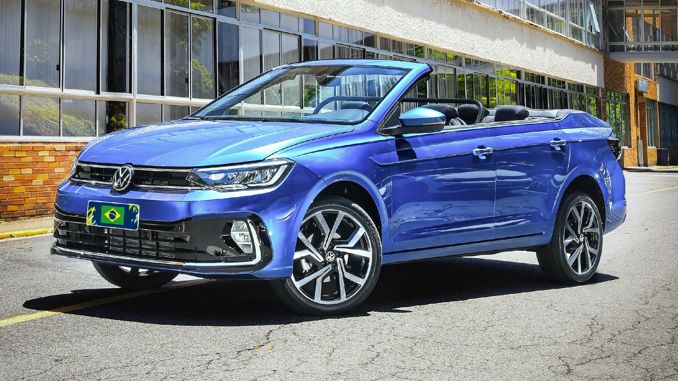 VW Turns Virtus Sedan Into A One-Off Convertible For Brazil's President - Vimarsana News