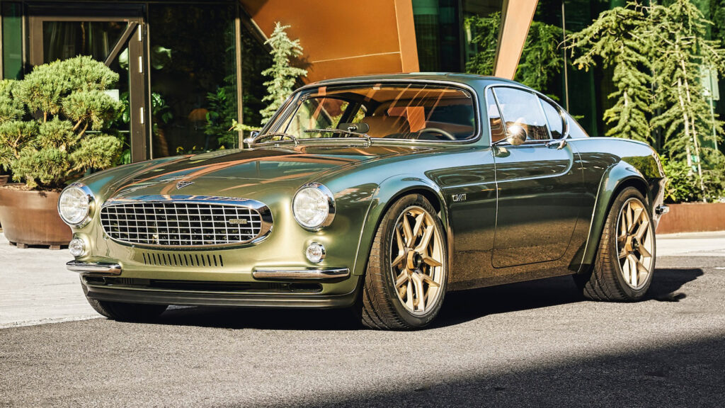  Cyan’s Latest Volvo P1800 Lands In GT Guise Painted Metallic Green