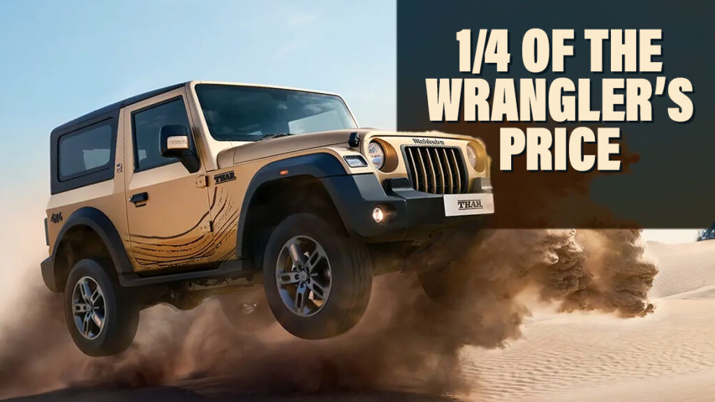  Mahindra Thar Earth Edition Is The New Flagship Of India’s Wrangler Knockoff