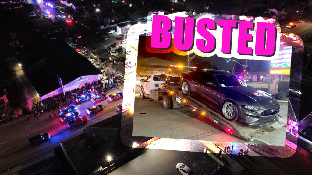  Cops Infiltrate And Bust California Sideshow, Seize Nearly 90 Cars