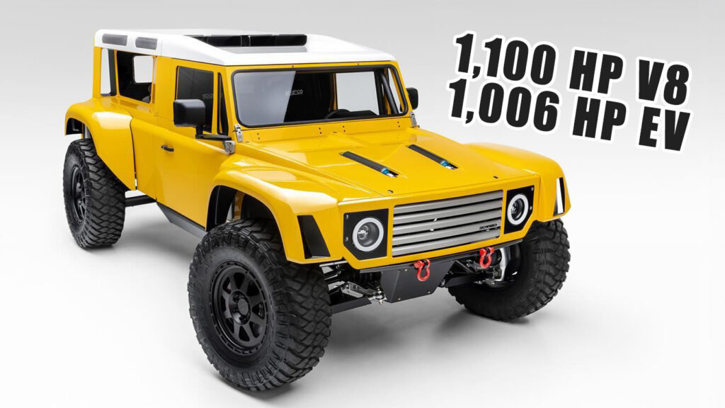  $1.5M Scarbo SV Rover Looks Like A Defender Gone Mad