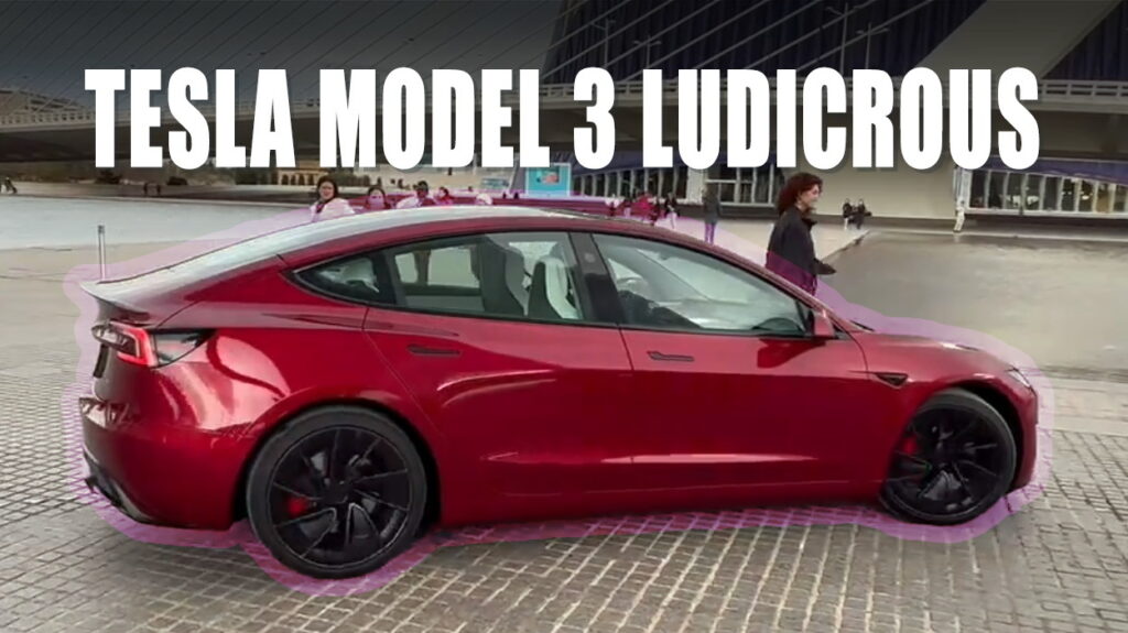  Is This The New Tesla Model 3 Ludicrous High-Po Edition?
