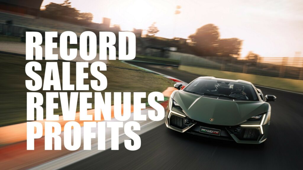  Lamborghini Broke Sales, Revenue, And Profit Records In 2023
