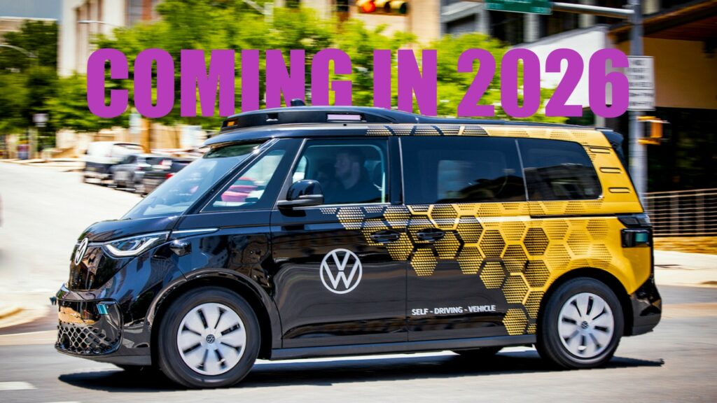  VW To Develop Level 4 Autonomous ID.Buzz For Regular Production By 2026
