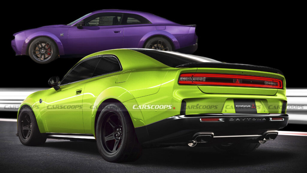  2024 Dodge Charger Shows Its Wild Side In Widebody And Demon Renders