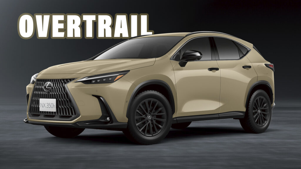  2024 Lexus NX Gains Chassis Upgrades And New Overtrail Edition In Japan