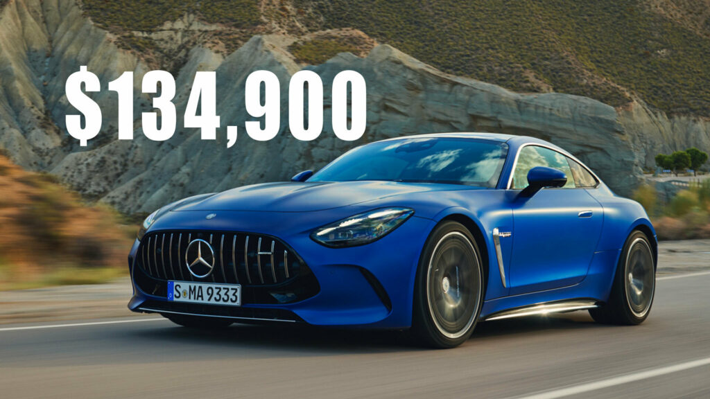  2024 Mercedes-AMG GT Arrives This Spring With V8 Power From $134,900