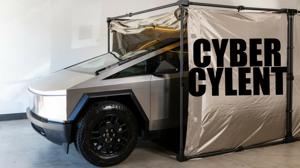  Prepping For Doomsday? This Faraday Cage Tent Protects Your Cybertruck From EMPs