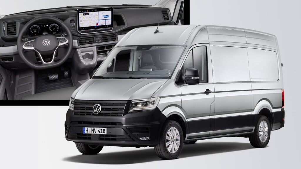  2024 VW Crafter Gains New Digital Cockpit And ChatGPT