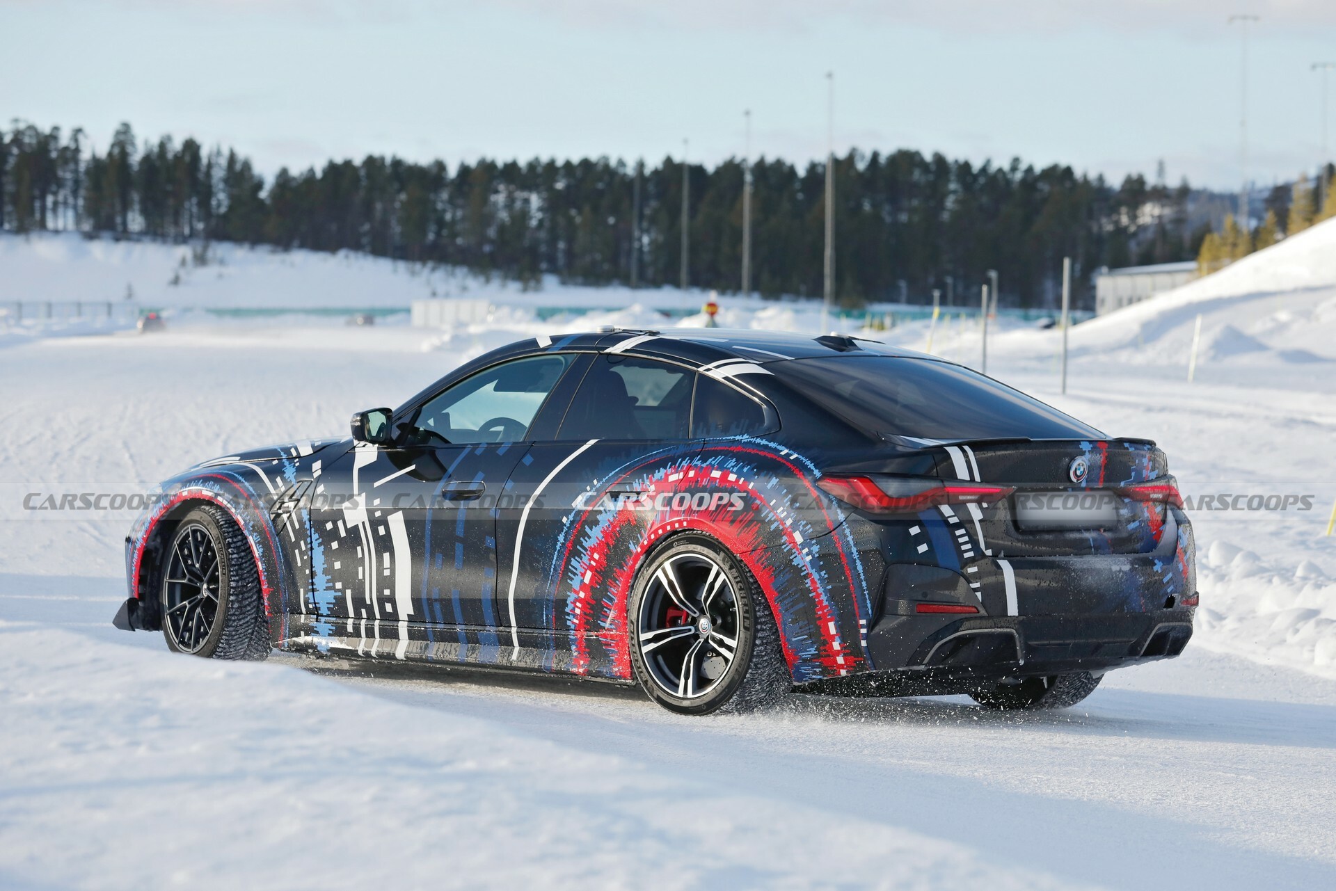 Quad-Motor BMW i4 Spied With A Number Of Updates | Carscoops