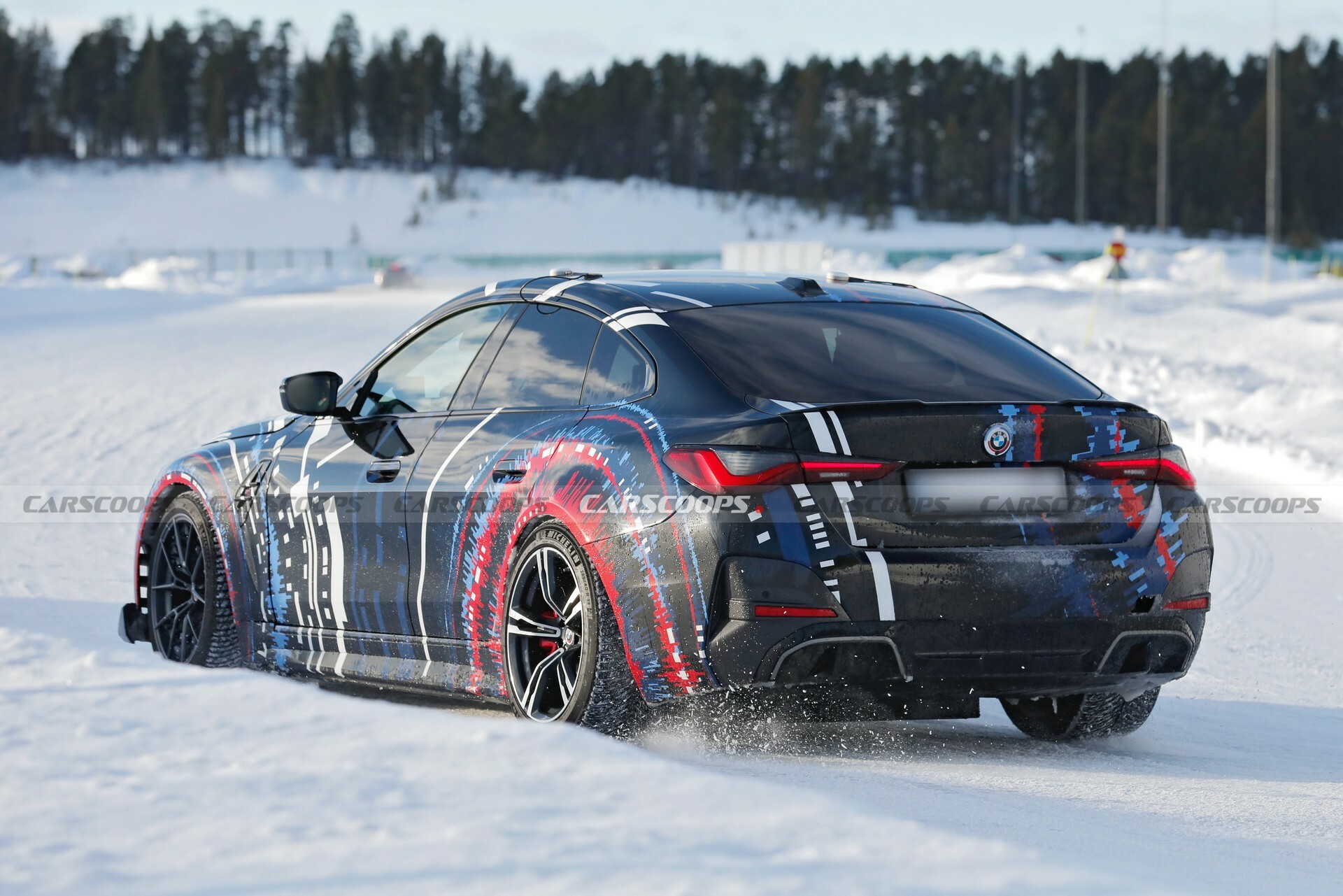 Quad-Motor BMW i4 Spied With A Number Of Updates | Carscoops