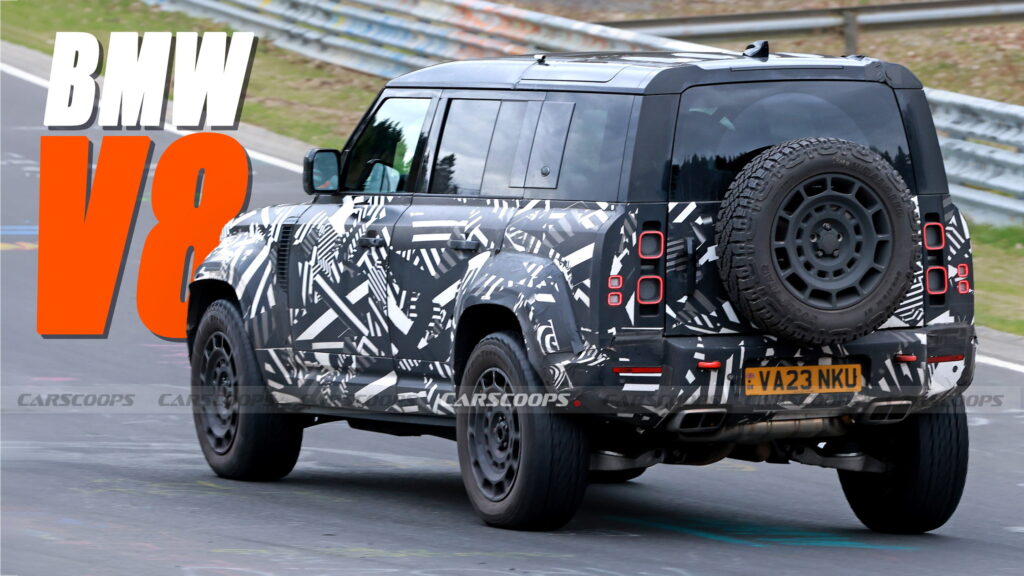  2025 Land Rover Defender OCTA Will Be The Most Powerful Ever Thanks To BMW V8