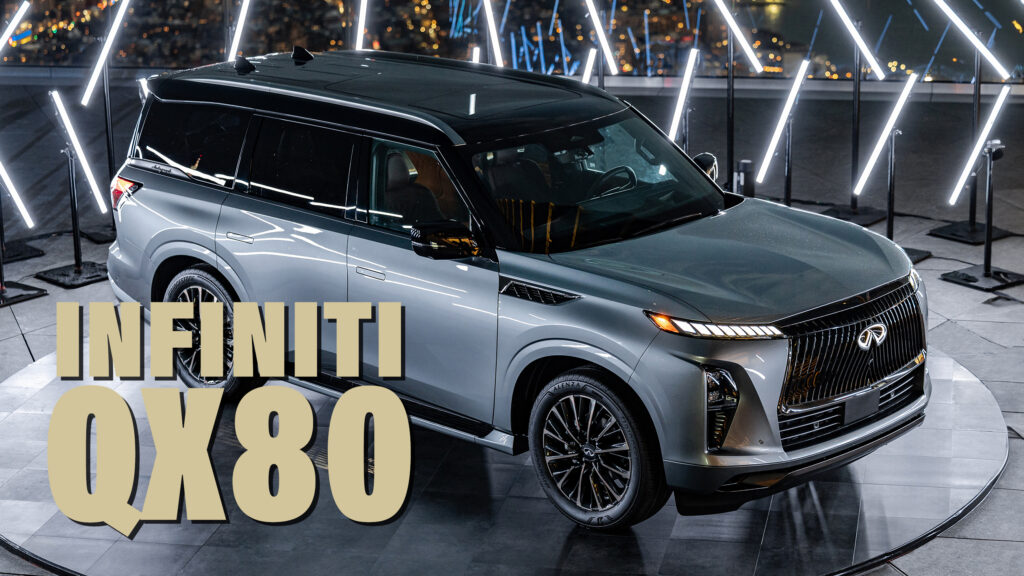 2025 Infiniti QX80 Pricing Starts At $82,450 But Can Easily Top Six Figures