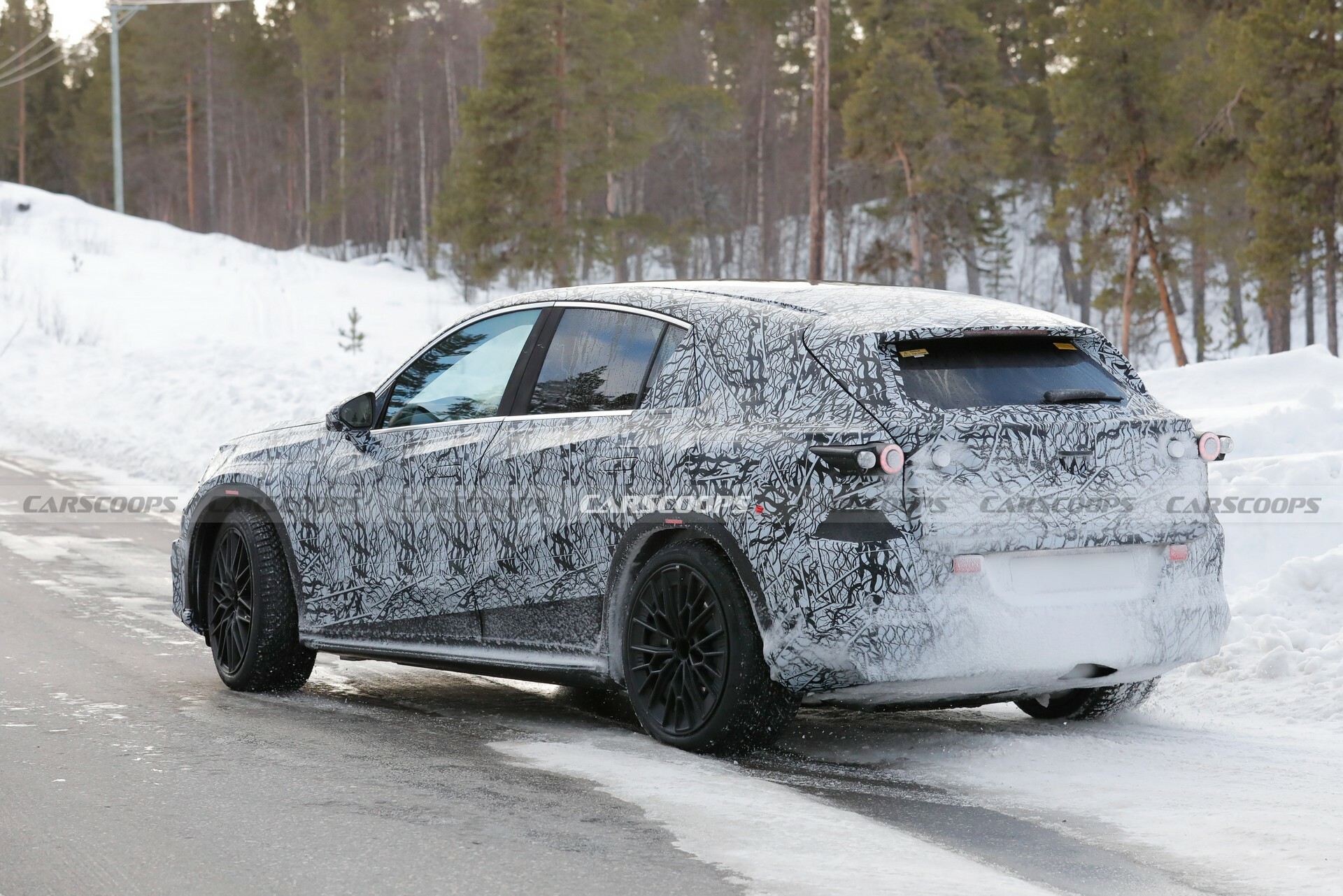  2026 Mercedes-AMG EQC Is Coming For The Tesla Model Y Performance Illustration 