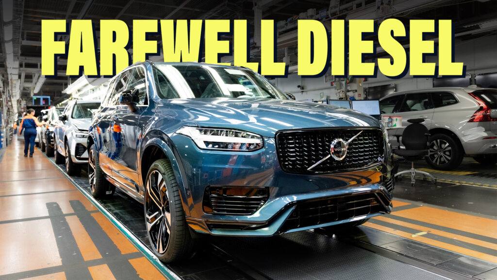  End Of An Era: Last Diesel Volvo Ever Rolls Off The Line