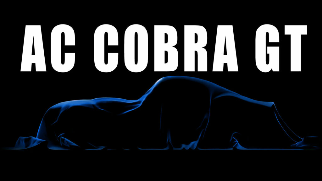  New AC Cobra GT Coupe Teased, Could Pack 654 HP