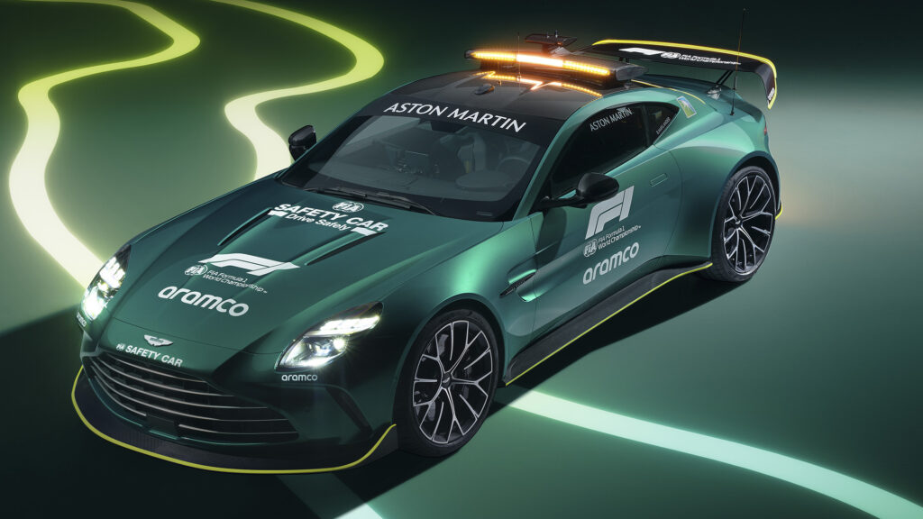  Will The New Aston Martin Vantage Safety Car Keep F1 Drivers Happy?