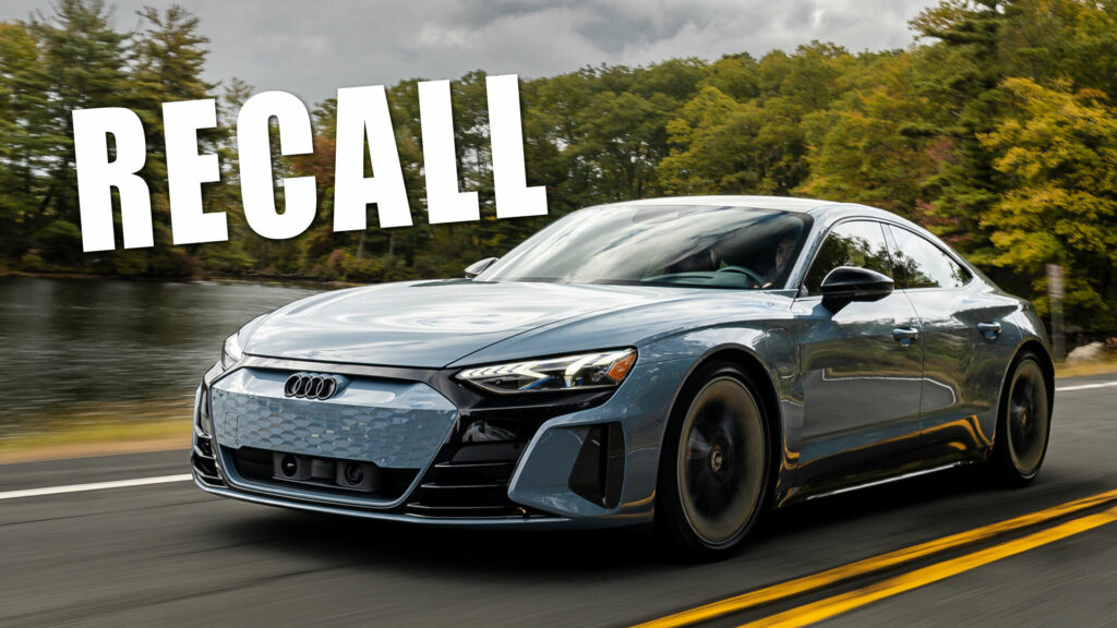 Audi E-Tron GT Hit By Two Recalls Over Battery Issues