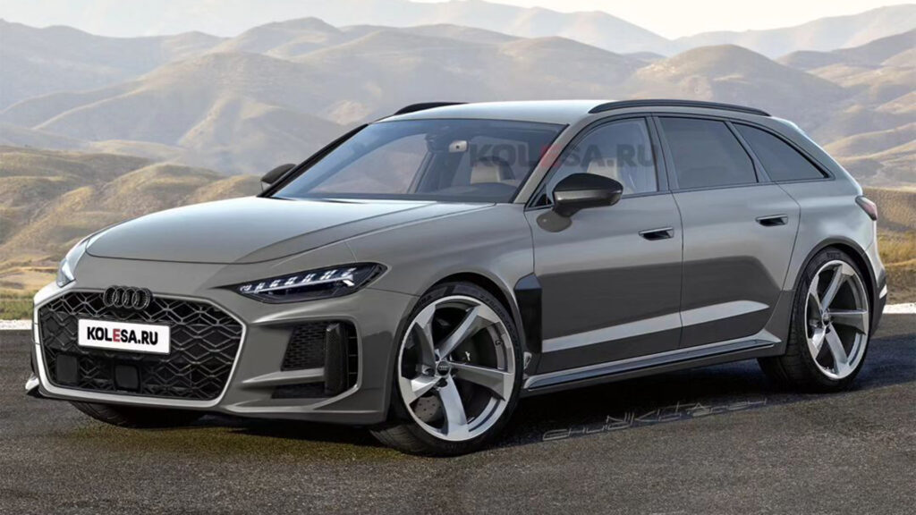  If The 2026 RS5 Avant Looks Like This Audi Will Have A Winner