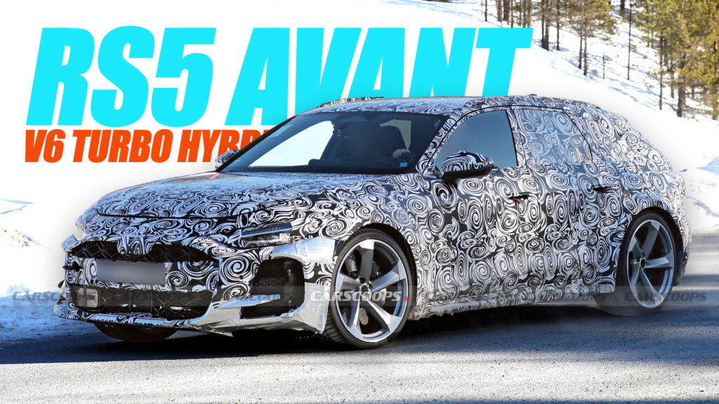  Muscular 2025 Audi RS5 Avant Calls Out The Skinny BMW M3 Touring And AMG C63
