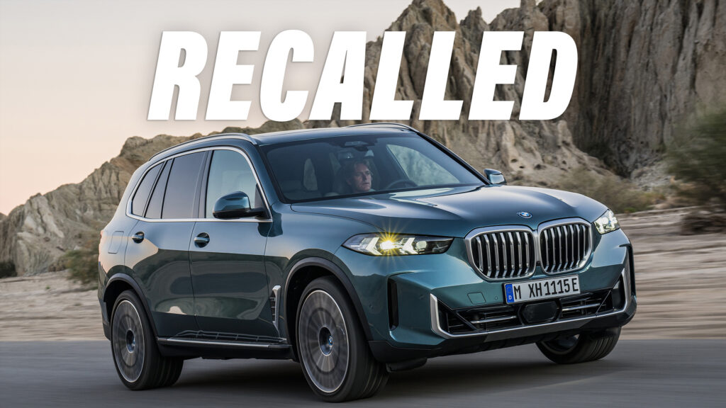 BMW Recalls 8 X5 And X7 SUVs As Their Airbags Could Blow Apart The Instrument Panel