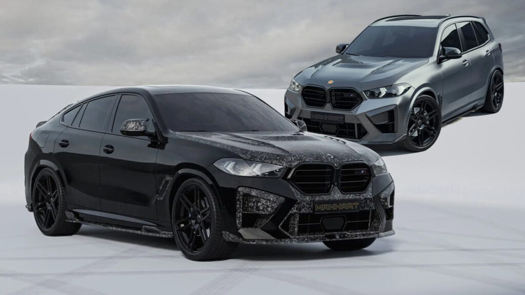  BMW X5 M And X6 M Bathed In Carbon By Manhart
