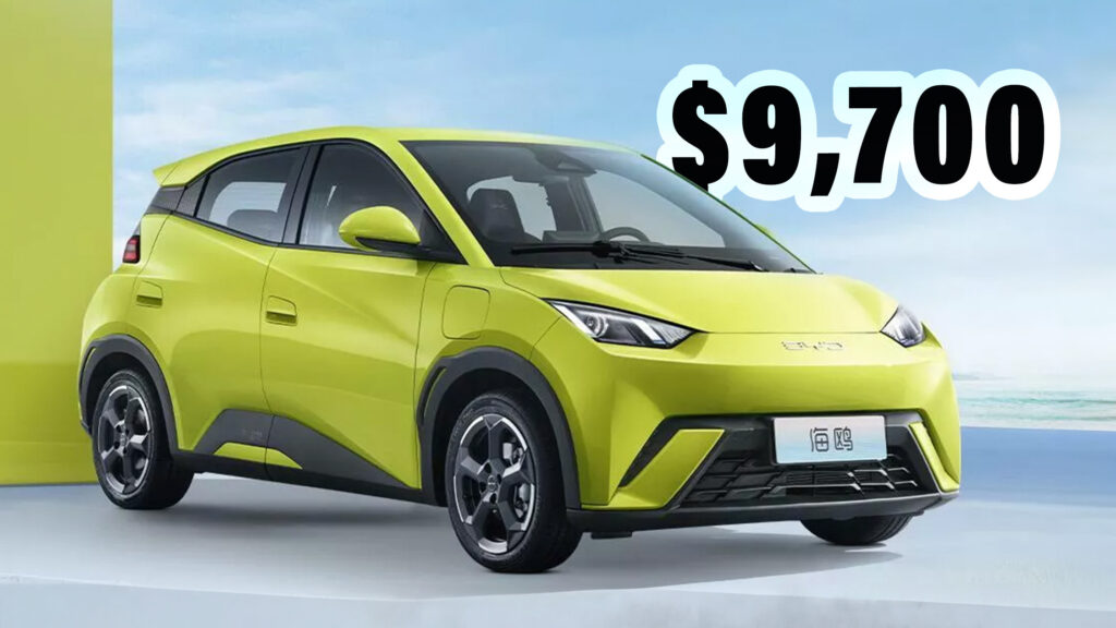  BYD’s Seagull EV Now Costs Under $10k, The West Is Doomed