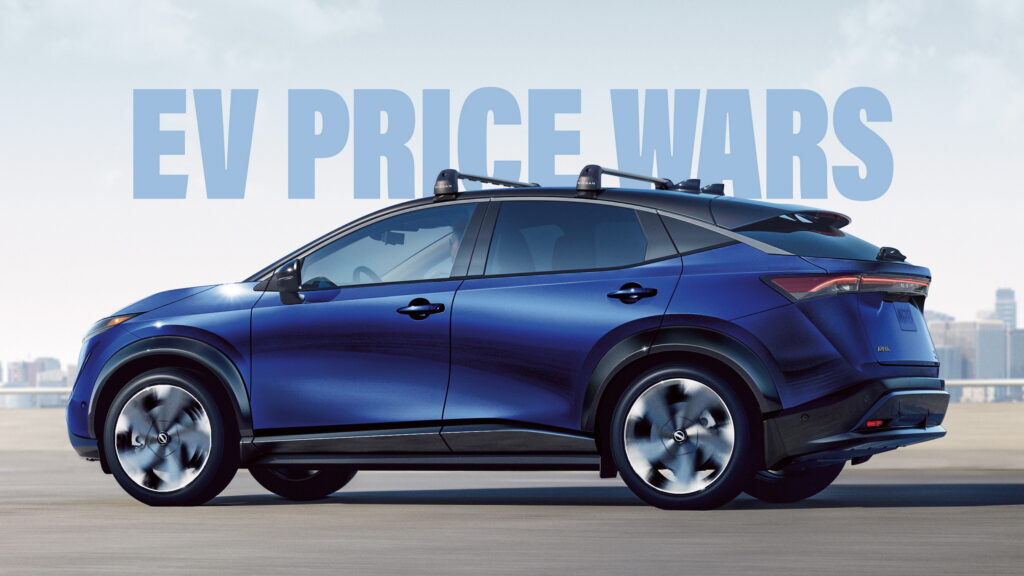  Nissan Slashes 2024 Ariya Prices Up To $6,000 As EV Wars Heat Up