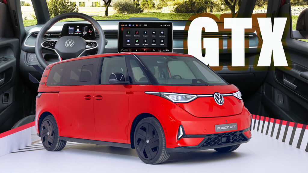  335 HP VW ID.Buzz GTX Is A Hot Hatch-Chasing Hippie Hauler