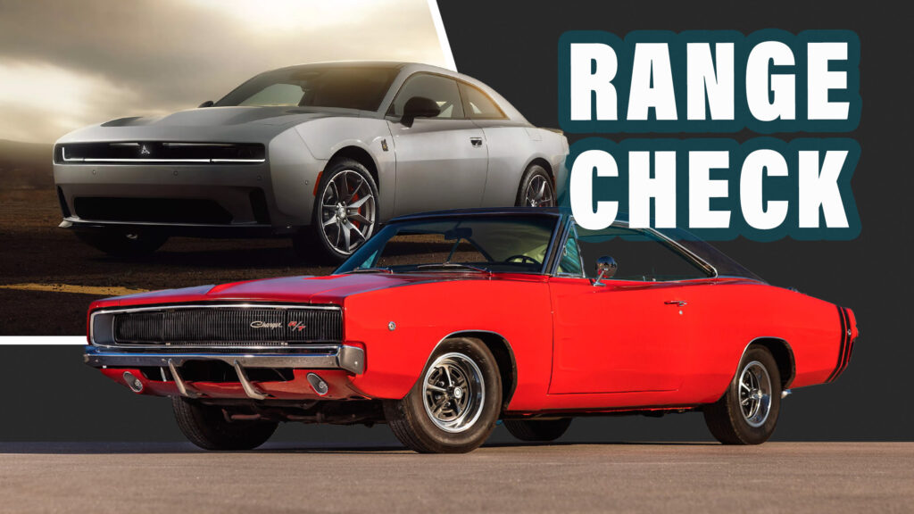  The 2024 Dodge Charger Scat Pack’s Terrible 260-Mile Range Is Still Better Than A 1968 Charger’s