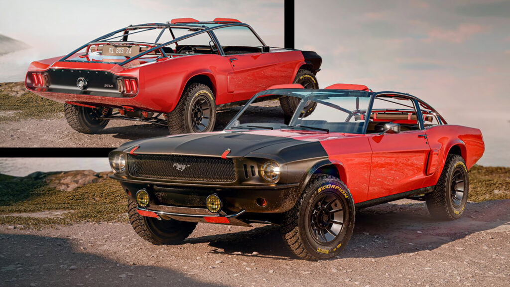  Classic Ford Mustang Reborn As A Roofless STL-1 Resto Beast
