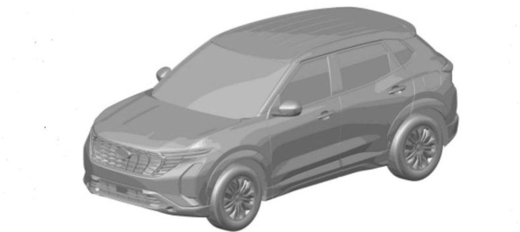 2025 - [Ford]  Ecosport II Ford-New-Compact-SUV-Patent1