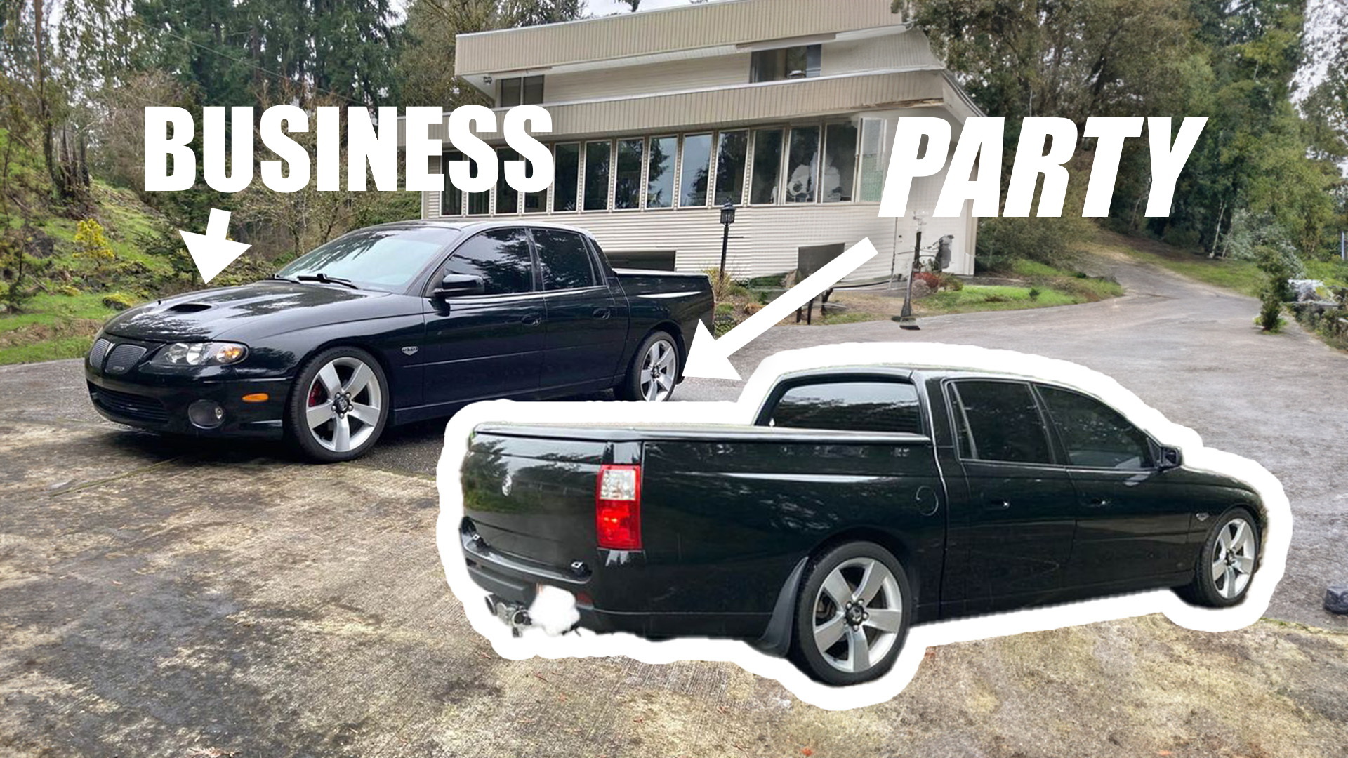 This Pontiac GTO 4-Door Pickup Mashup Offers Something For