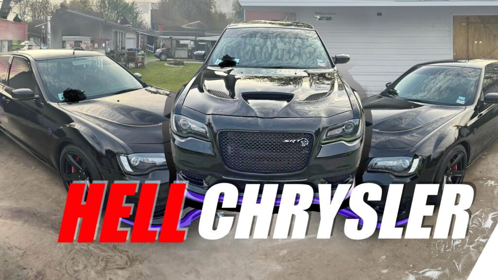  Chrysler 300 Hellcat Mashup Is The Super Sedan Stellantis Never Made