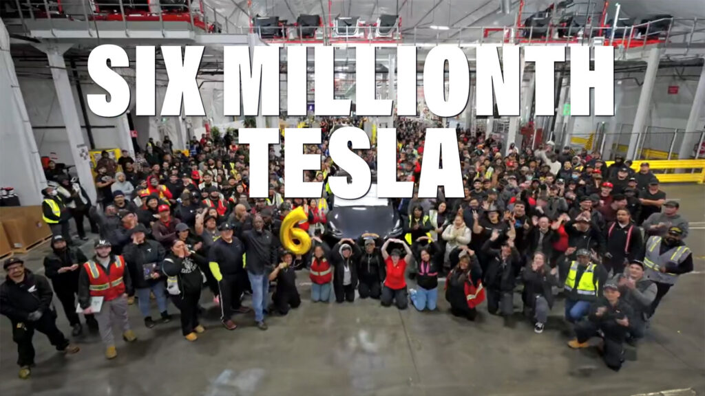  Tesla Hits 6 Million EVs, But Can It Keep Up The Pace?