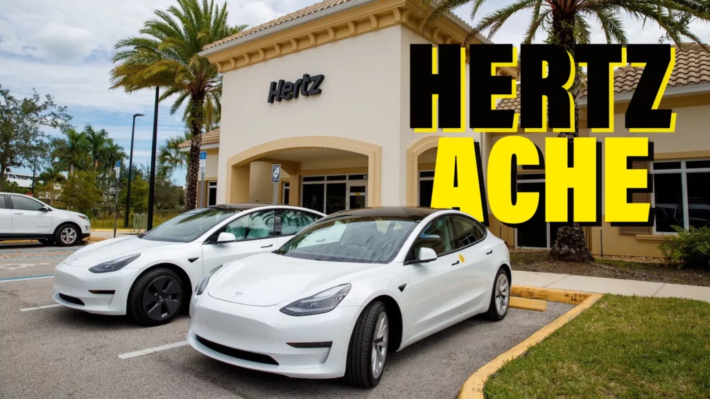  Hertz Is Off-Loading An Extra 10,000 EVs Due To Massive Depreciation