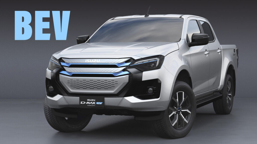  Isuzu D-Max Gains A Fully Electric Version, Will Go On Sale In 2025