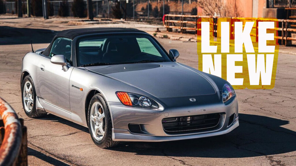  948-Mile Honda S2000 Is A Museum-Grade VTEC Classic