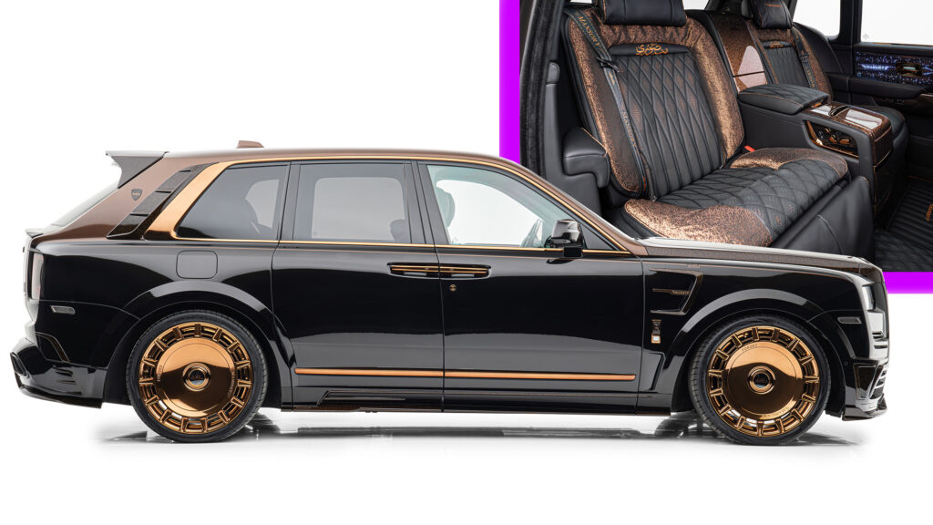  Mansory’s Latest Rolls-Royce Cullinan Gives Steampunk Vibes