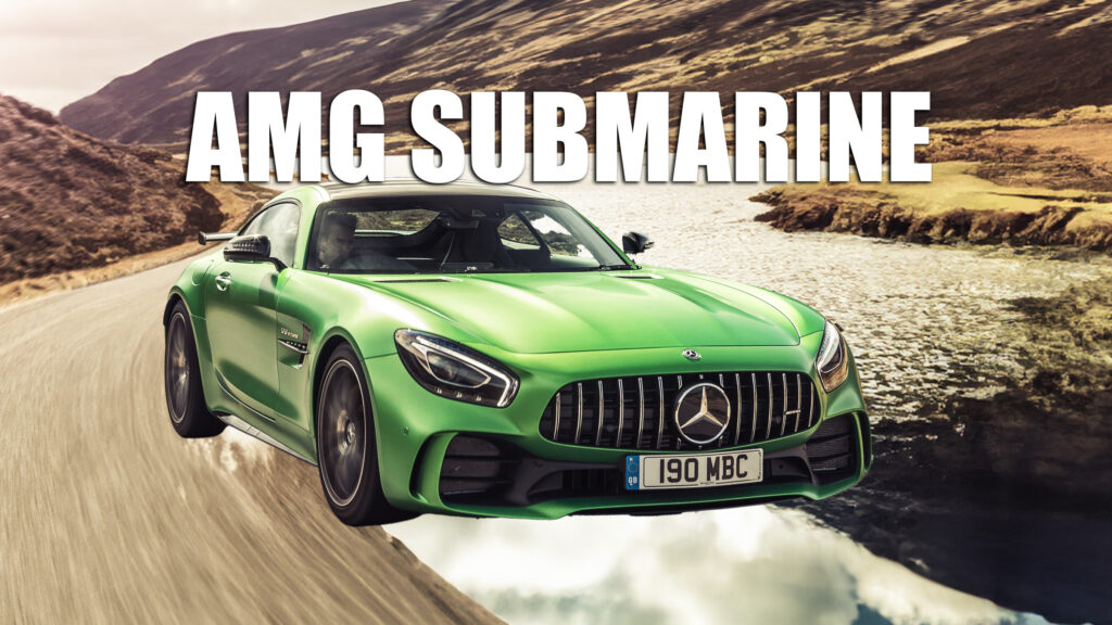 Mercedes-AMG GT-R Sinks In Dutch Canal After Botched Overtake