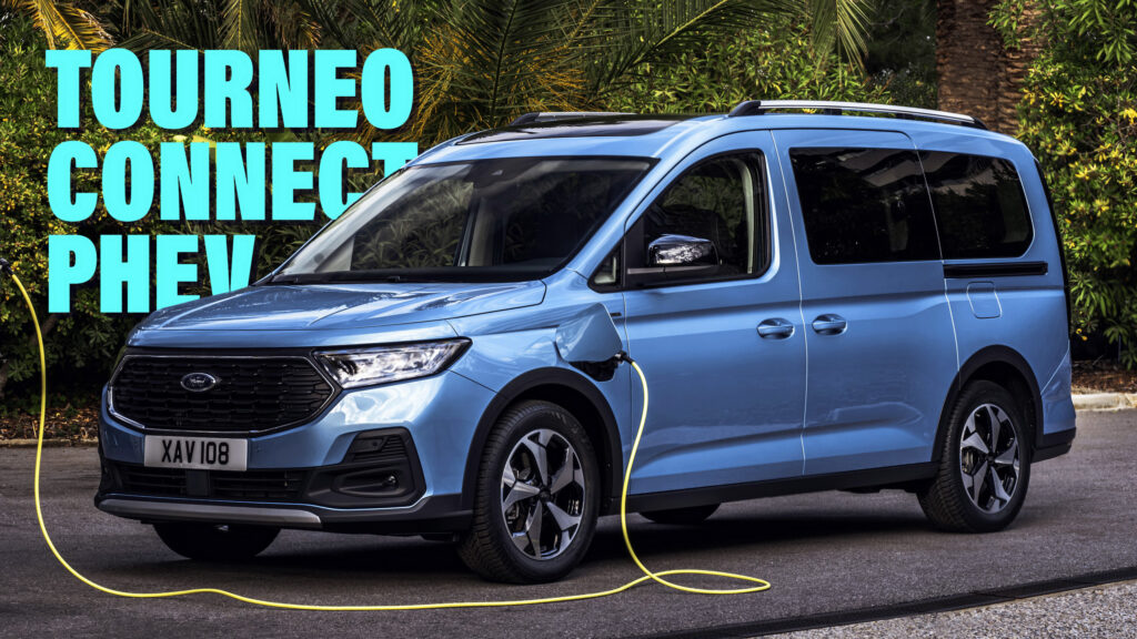  Ford Plugs In With New Tourneo Connect PHEV