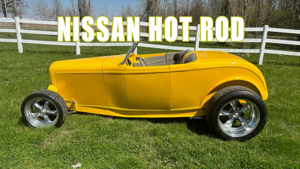  Nissan Once Brought A Ford Hot Rod To SEMA And It Can Now Be Yours