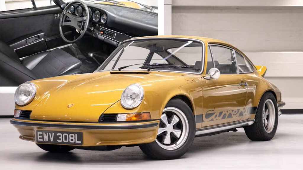  1972 Porsche 911 Carrera RS 2.7 Is A Million-Dollar Machine